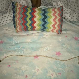 Nude Stud Choker Necklace